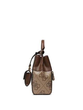WOMEN'S SHOULDER BAG - GUESS BROWN - HWBB86 88050 2