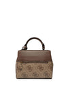 WOMEN'S SHOULDER BAG - GUESS BROWN - HWBB86 88050 3